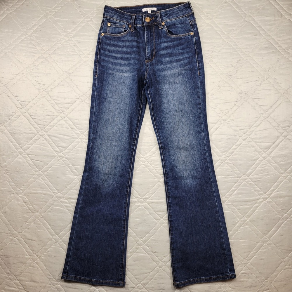 sts blue mandy high rise flare leg blue jeans size 26